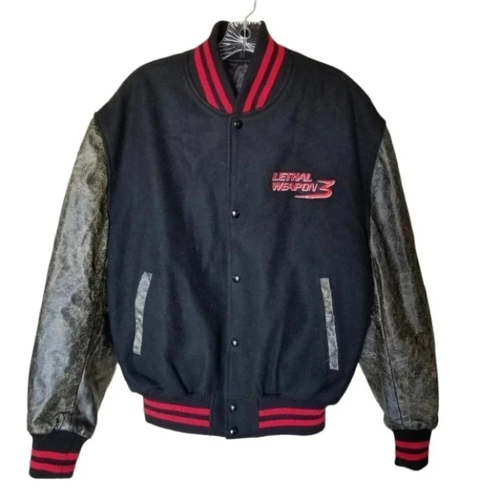 Warner Brothers Rare 1992 Lethal Weapon 3 Movie Varsity Jacket